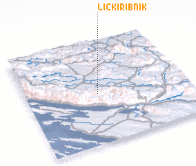 3d view of Lički Ribnik