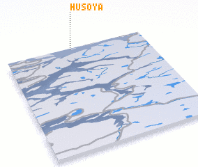 3d view of Husøya