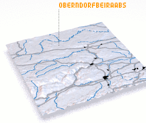 3d view of Oberndorf bei Raabs