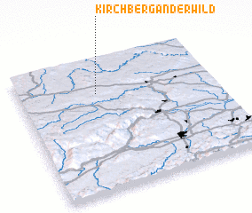 3d view of Kirchberg an der Wild