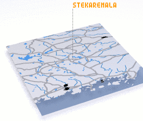 3d view of Stekaremåla