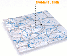 3d view of Spodnji Slemen