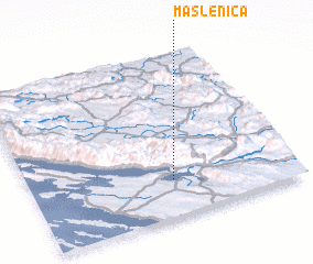 3d view of Maslenica