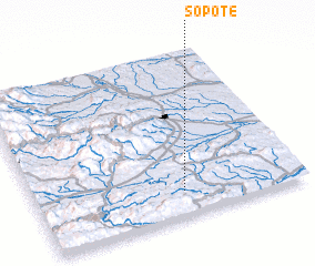 3d view of Sopote