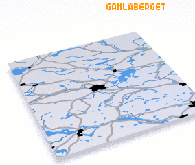 3d view of Gamlaberget