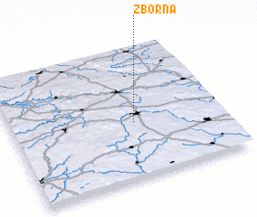 3d view of Zborná