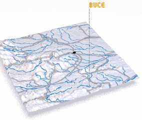3d view of Buče