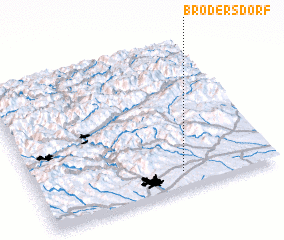 3d view of Brodersdorf