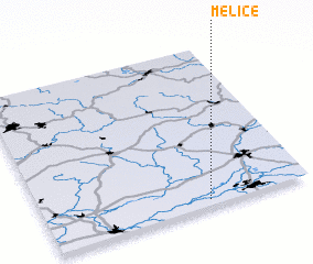 3d view of Mělice