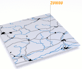 3d view of Zvíkov