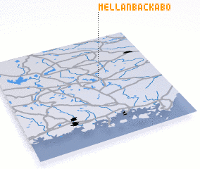 3d view of Mellan Backabo