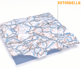 3d view of Rotondella