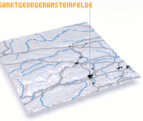 3d view of Sankt Georgen am Steinfelde