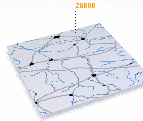 3d view of Zabór