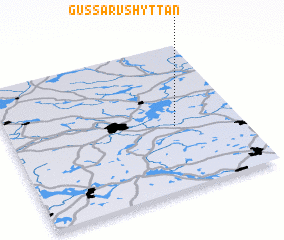 3d view of Gussarvshyttan