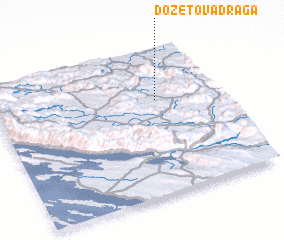 3d view of Dozetova Draga