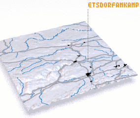 3d view of Etsdorf am Kamp