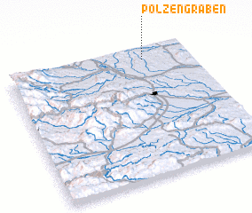 3d view of Pölzengraben