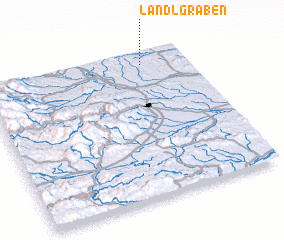 3d view of Landlgraben