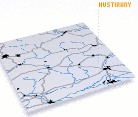 3d view of Hustířany