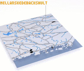 3d view of Mellan Skedebäckshult