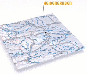 3d view of Weidengraben