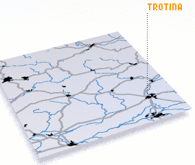 3d view of Trotina