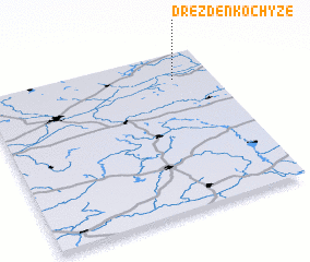 3d view of Drezdenko-Chyże