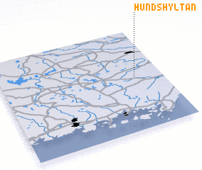 3d view of Hundshyltan