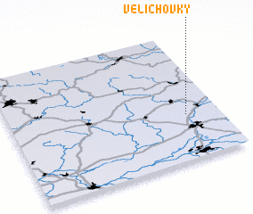3d view of Velichovky