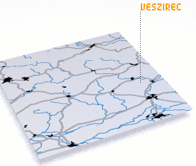 3d view of Ves Žireč