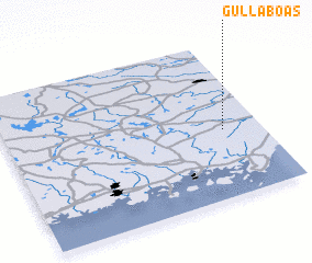 3d view of Gullaboås
