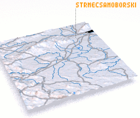 3d view of Strmec Samoborski