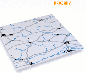 3d view of Brozany