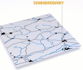 3d view of Svobodné Dvory