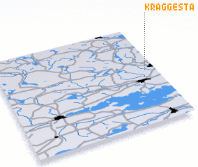 3d view of Kräggesta