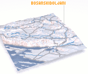 3d view of Bosanski Doljani