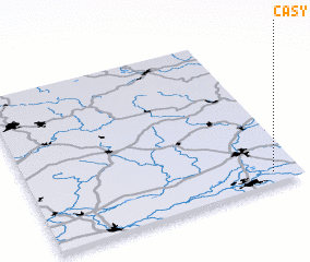 3d view of Časy