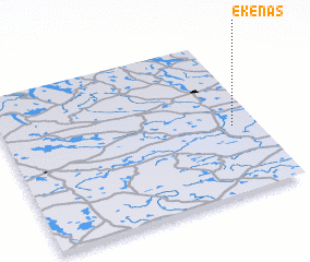 3d view of Ekenäs