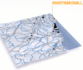 3d view of Mount Marshall