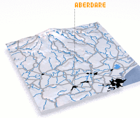 3d view of Aberdare