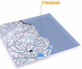 3d view of Tyagarah