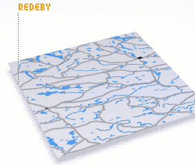 3d view of Redeby