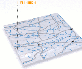 3d view of Veliki Vrh