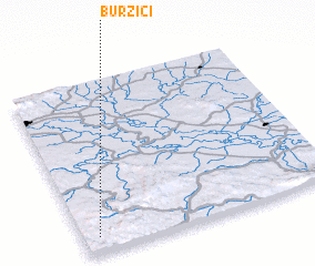 3d view of Burzići