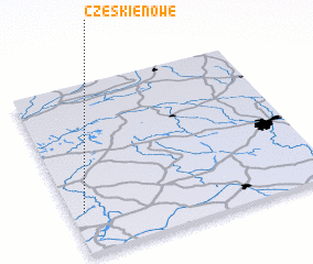 3d view of Czeskie Nowe