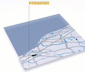 3d view of Pomianowo