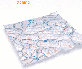3d view of Žabica