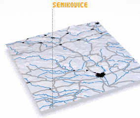 3d view of Šemíkovice