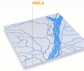 3d view of Obala